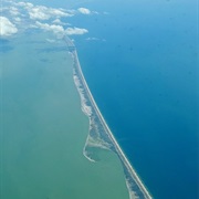 Arabat Spit, Crimea, Ukraine