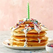 Pancakes With Funfetti Hand Pies
