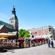 Cathedral Square, Riga, Latvia