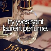 Try Yves Saint Laurent Perfume