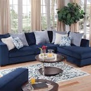Dark Blue Living Room Furniture