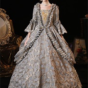 French Rococo Style Dress