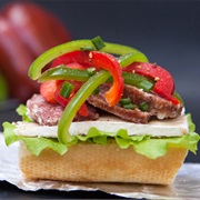 Saucisson De Lyon Sandwich