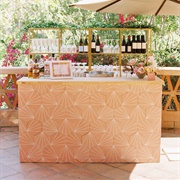 Bar Front With Print Design