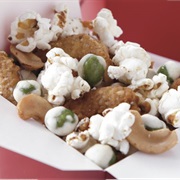 Soy, Ginger, Garlic, and Sesame Popcorn