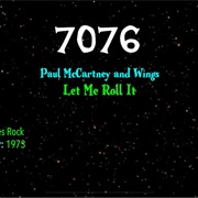 #9166 Let Me Roll It by Paul McCartney & Wings