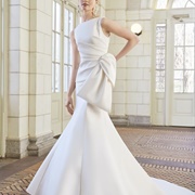 Wedding Dress, Bow on Hip