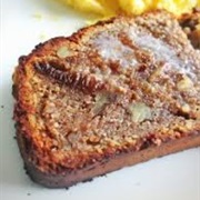 White Chocolate Chunk Banana Bread With Scrambled Eggs