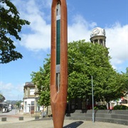 Weaving Shuttle Sculpture