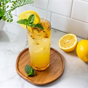 Piña Colada Boba Tea With Pawpaw Boba