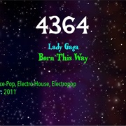 #8501 Born This Way by Lady Gaga