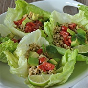 Turkey Taco Salad Wraps