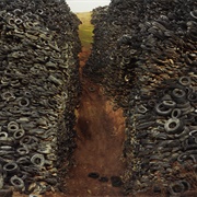 Oxford Tire Pile #8 (Edward Burtynsky)