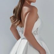 Neckline Fabric Wrapping Around to Back