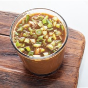 Vegetable Stock Made With Coffee