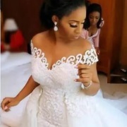 Cut-Out Lace Off-Shoulder Straps