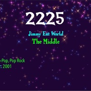 #7899 the Middle by Jimmy Eat World