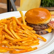 Double Barbecue Bacon Cheeseburger