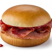 Saver Bacon Roll With Brown Sauce