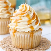 Vanilla Bourbon Caramel Cupcake