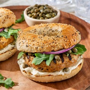 Everything Bagel With Chicken
