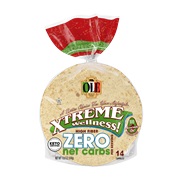 Olé Mexican Foods Xtreme Wellness High Fiber Zero Net Carbs Street Taco Flour Tortilla Wraps