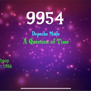 #9975 a Question of Time by Depeche Mode