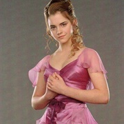 Hermione Granger's Pink Ball Gown Dress - Harry Potter