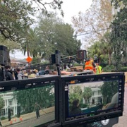 Saw People Filiming Movie