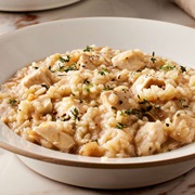 Chicken and Goat Cheese Risotto