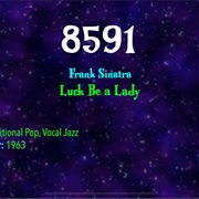 #9623 Luck Be a Lady by Frank Sinatra