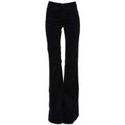 Black Flared Denim Jeans