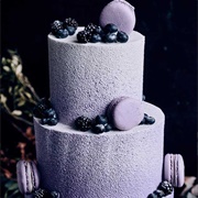 Cake Decorated With Mix of Other Food Items