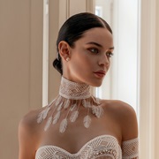 Fringe Hanging From Choker