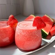 Watermelon and Strawberry Lemonade