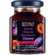 Spiced Plum & Blackberry Chutney