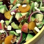 Apple, Clementine, and Avocado Salad