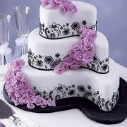 Curved Shape for Wedding Cake