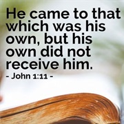 John 1:11