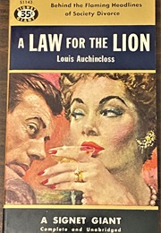 A Law for the Lion (Louis Auchincloss)