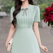 Tab Pleats on Bodice