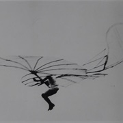 Otto Lilienthal in Flight With "Model 93" (Ottomar Anschütz)