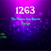 #7586 Django by the Modern Jazz Quartet