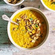 Coconut Lentil Turmeric Dal