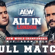 MJF vs. Adam Cole AEW All in London 2023