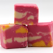 Rhubarb and Gin Fudge