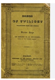 Songs of Twilight (Victor Hugo)