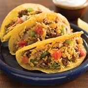Beef Rice Onion Taco