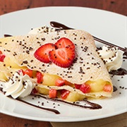 Strawberry Nutella Crêpe