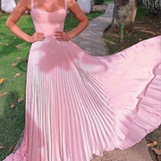 Pleated Skirt on Dress